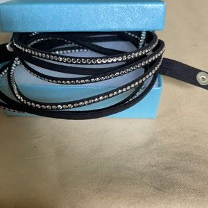 New Touchstone Crystal leather wrap